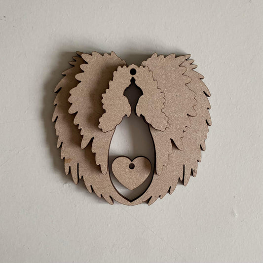 Angel Wings Dangly Decoration