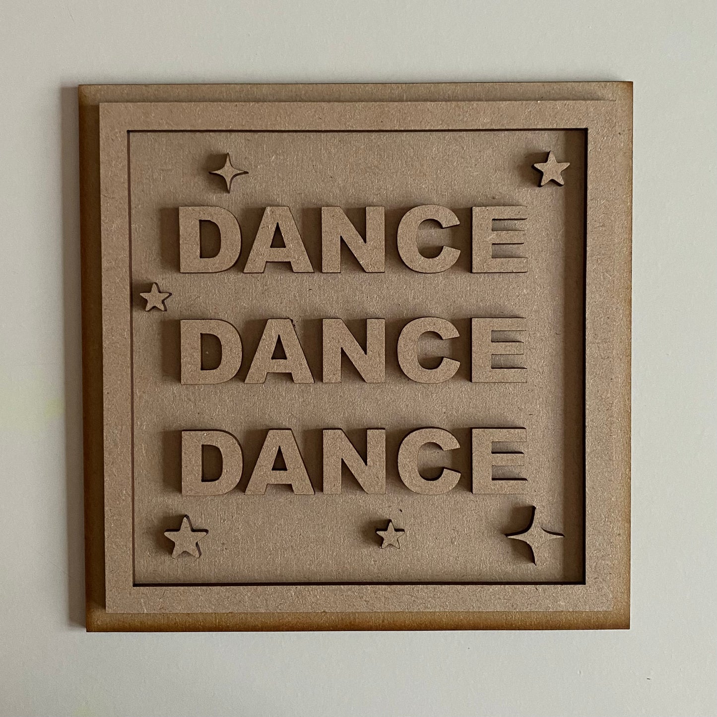 19cm Dance Dance Dance Sign