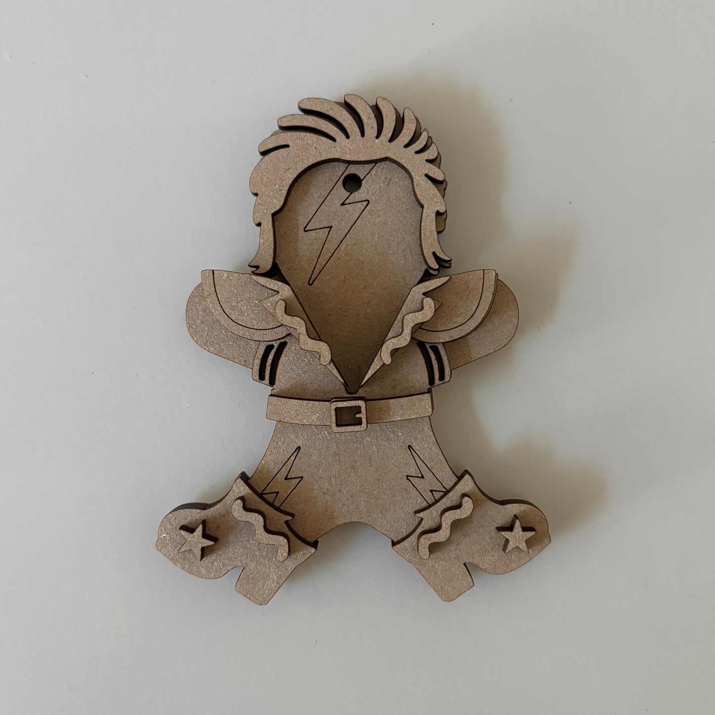 10cm Rockstar Gingerbread Character