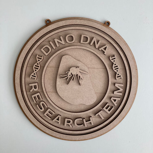 20cm Dino DNA Sign