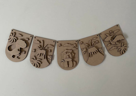 Dinosaur Bunting