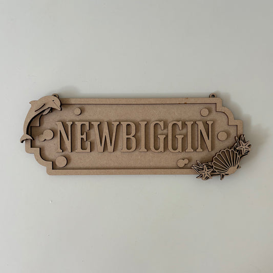 30cm Dolphin Street Sign
