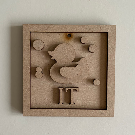 9cm Duck It Mini Frame
