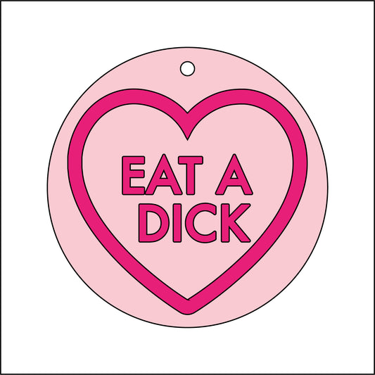 9cm Love Heart Decoration