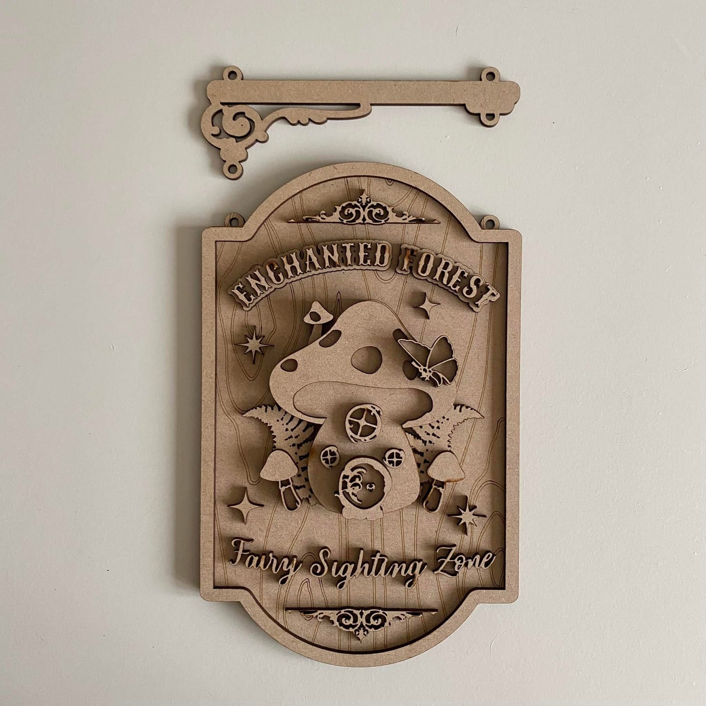 25cm Enchanted Forest Hanging Sign