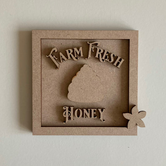 9cm Farm Fresh Honey Mini Frame