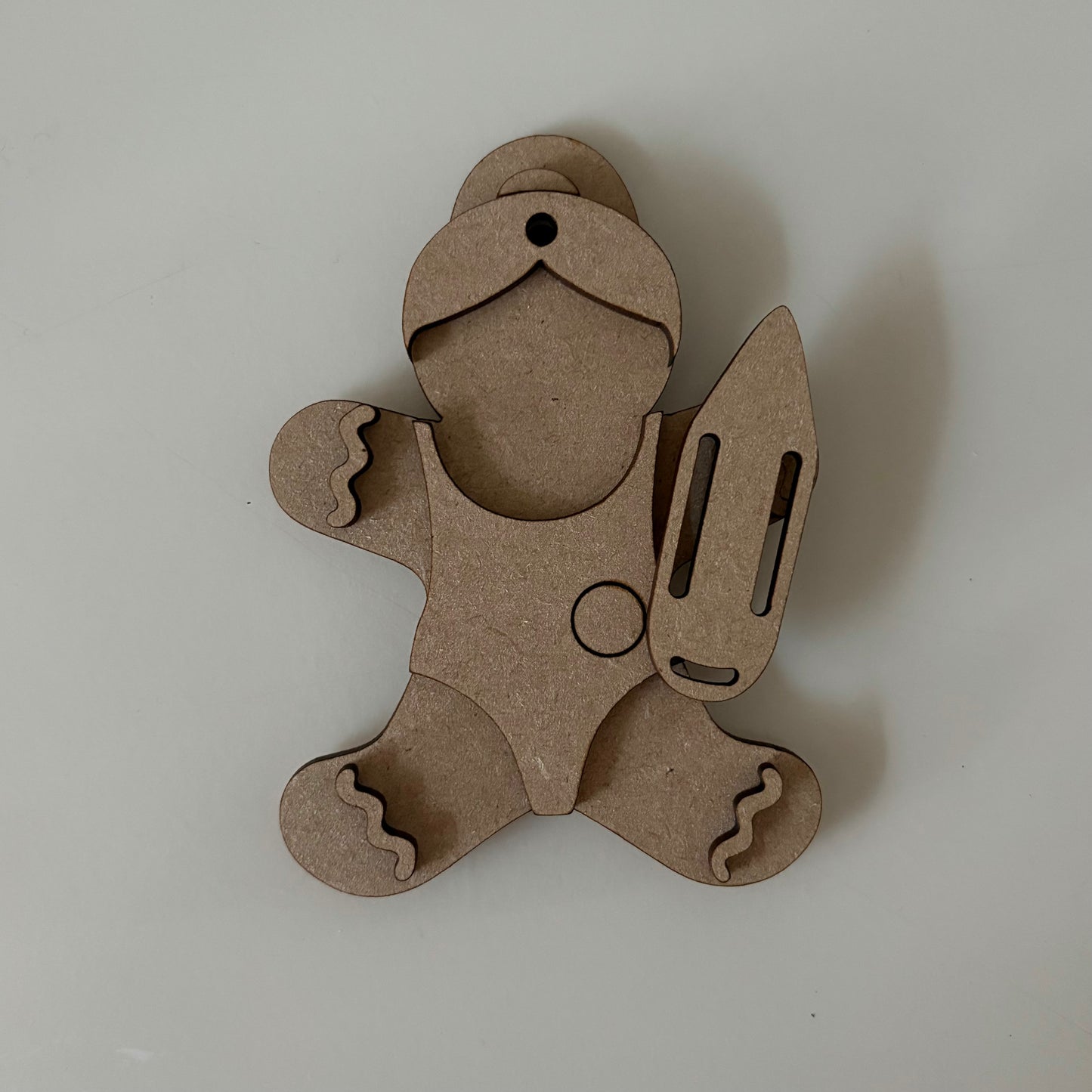 10cm Gingerbread Cheerleader Character