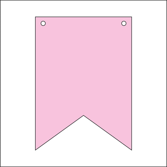 12cm Flag Bunting Shape