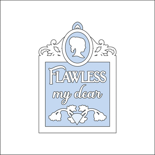 13cm Flawless My Dear Mini Frame