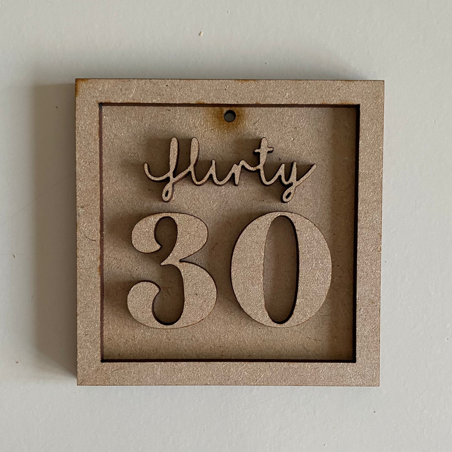 9cm Firty 30 Milestone Mini Frame