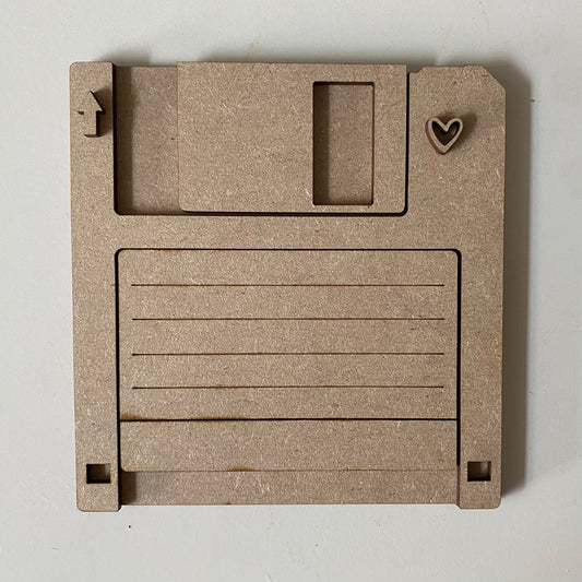 9cm Floppy Disk Decoration