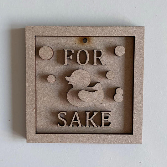 9cm For Duck Sake Mini Frame