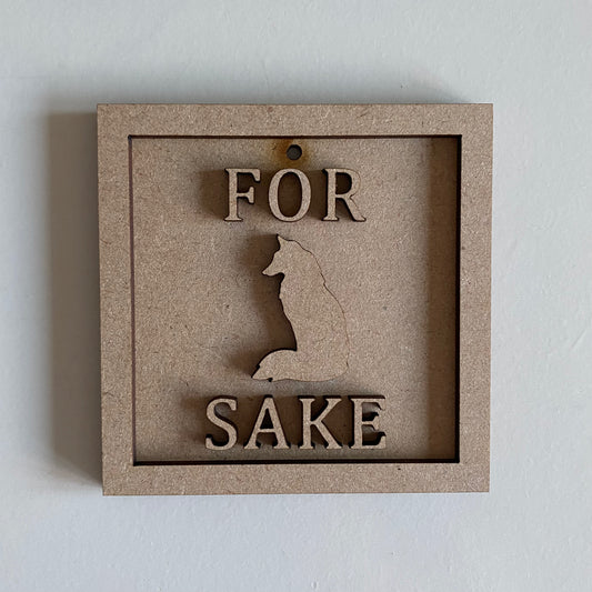 9cm For Fox Sake Mini Frame