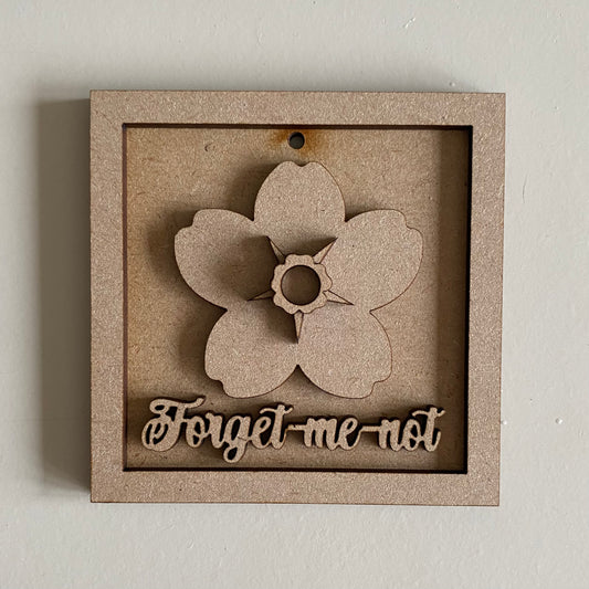 9cm Forget-Me-Not Mini Frame