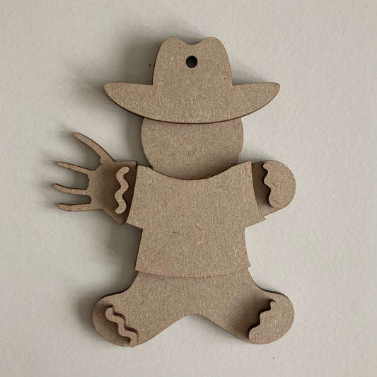 10cm Freddy Gingerbread Character