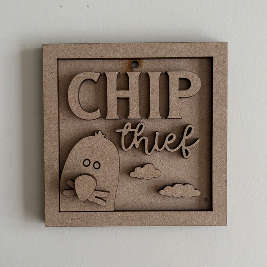 9cm Chip Thief Seagull Mini Frame