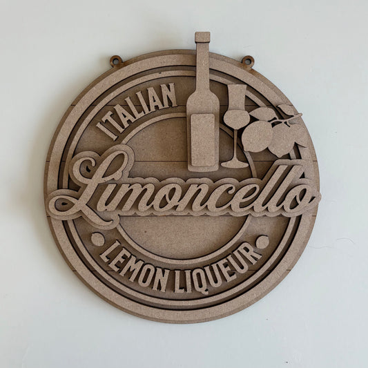 20cm Limoncello Sign