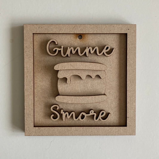 9cm Gimme S'more Mini Frame