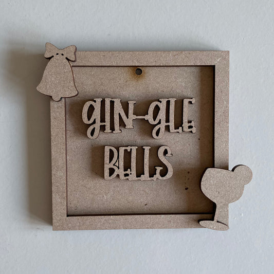 9cm Gin-gle Bells Mini Frame