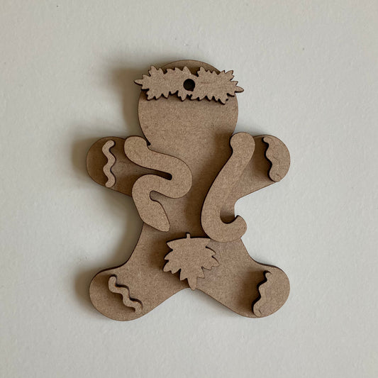 10cm Adam Gingerbread Character