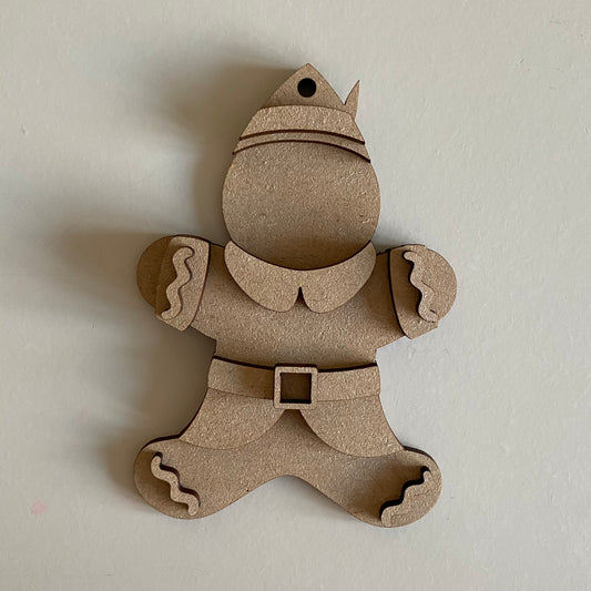 10cm Elf Gingerbread Character