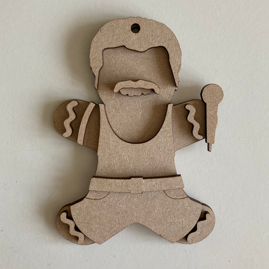 10cm Freddie Gingerbread Character