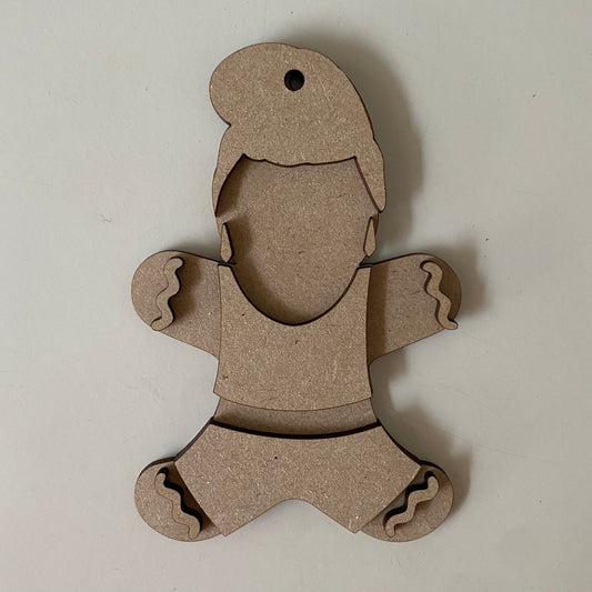 10cm Pop Singer Gingerbread Character