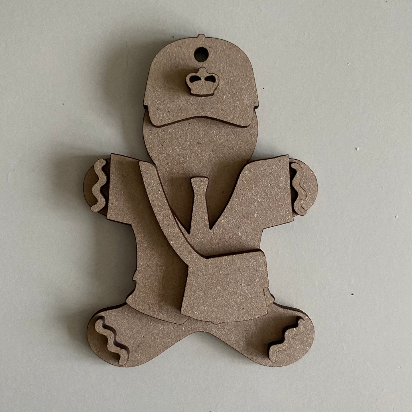 10cm Postman Gingerbread (Cap) Character