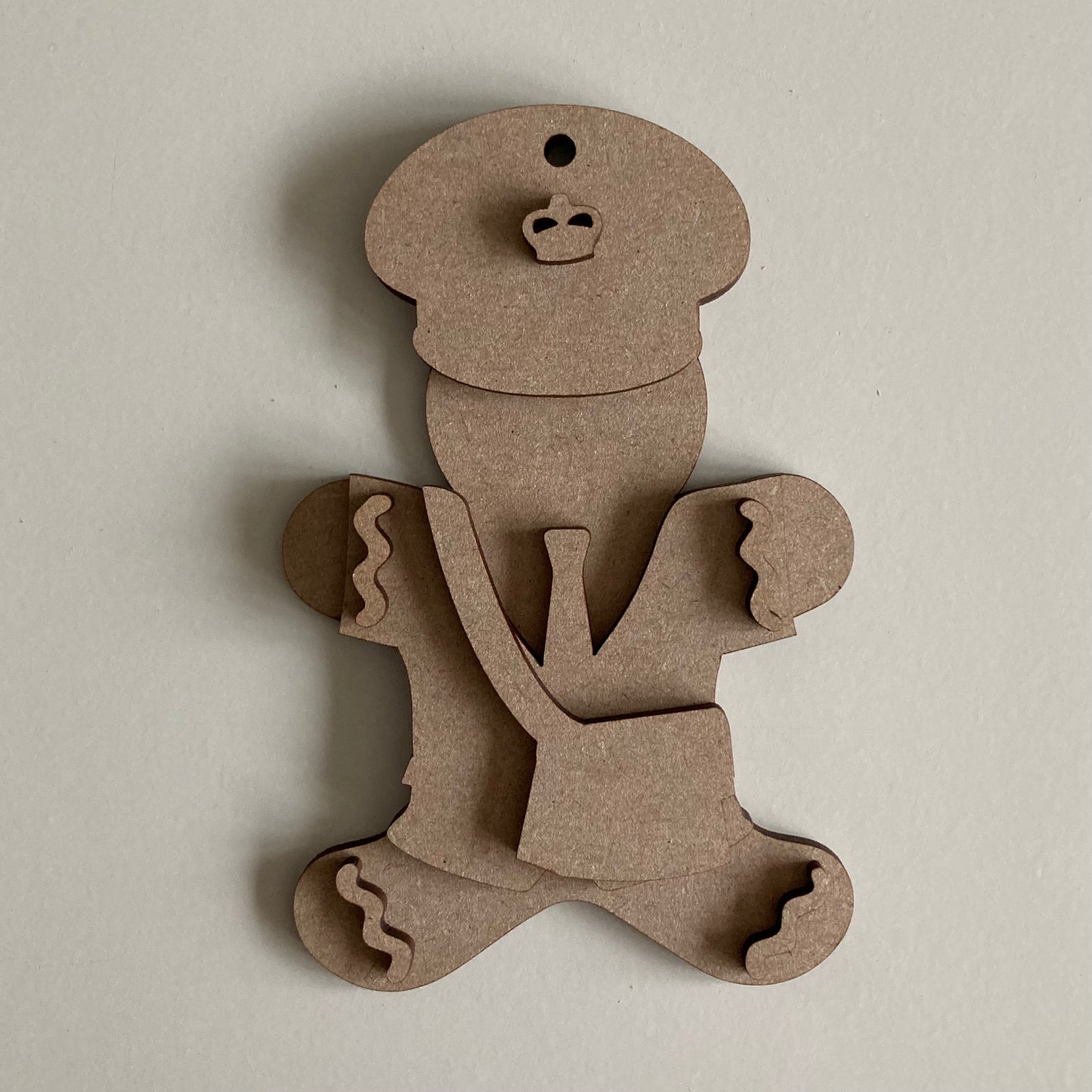 10cm Postman Gingerbread Character