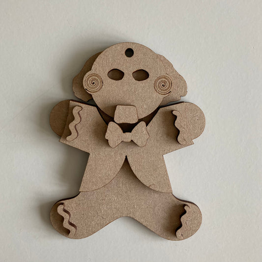 10cm Saw Gingerbread Character
