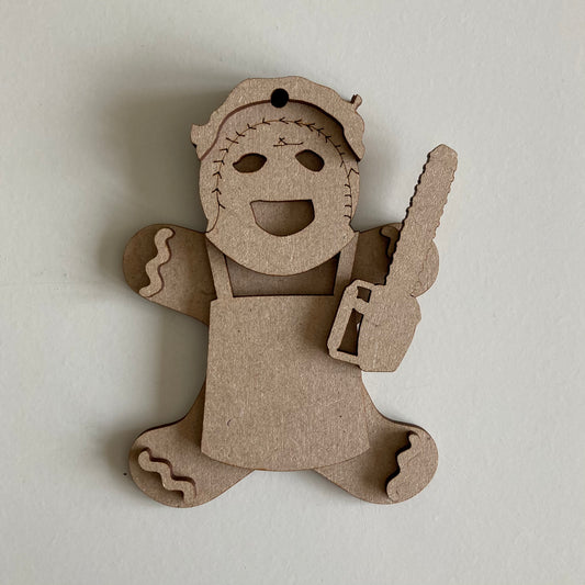 10cm Chainsaw Gingerbread Character
