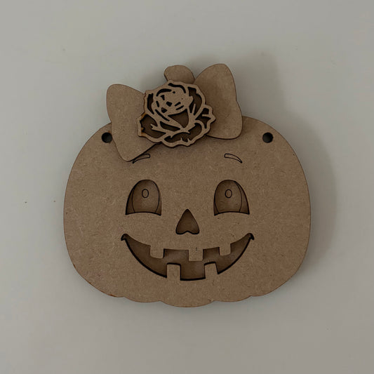 12.5cm Limited Edition Glamoween Pumpkin Decoration