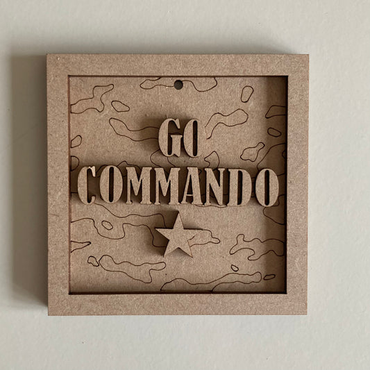 9cm Go Commando Mini Frame