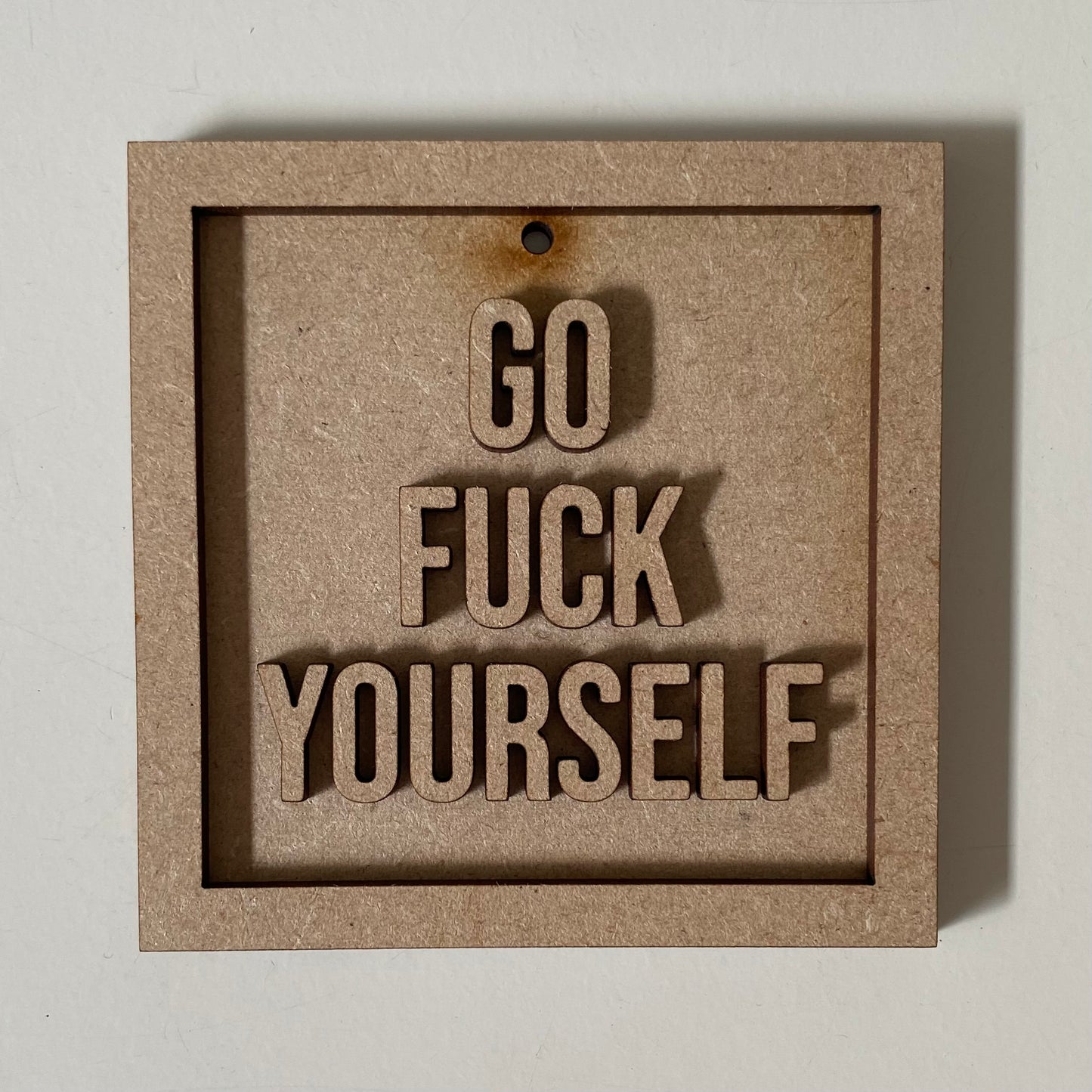 9cm Go Fuck Yourself Mini Frame