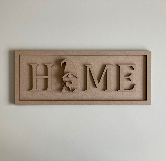 30cm Gonk Home Sign