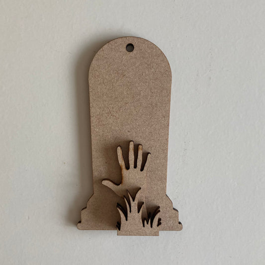 10cm Grave & Zombie Hand Decoration