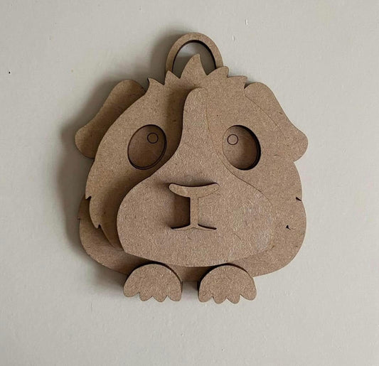 11cm Guinea Pig Decoration