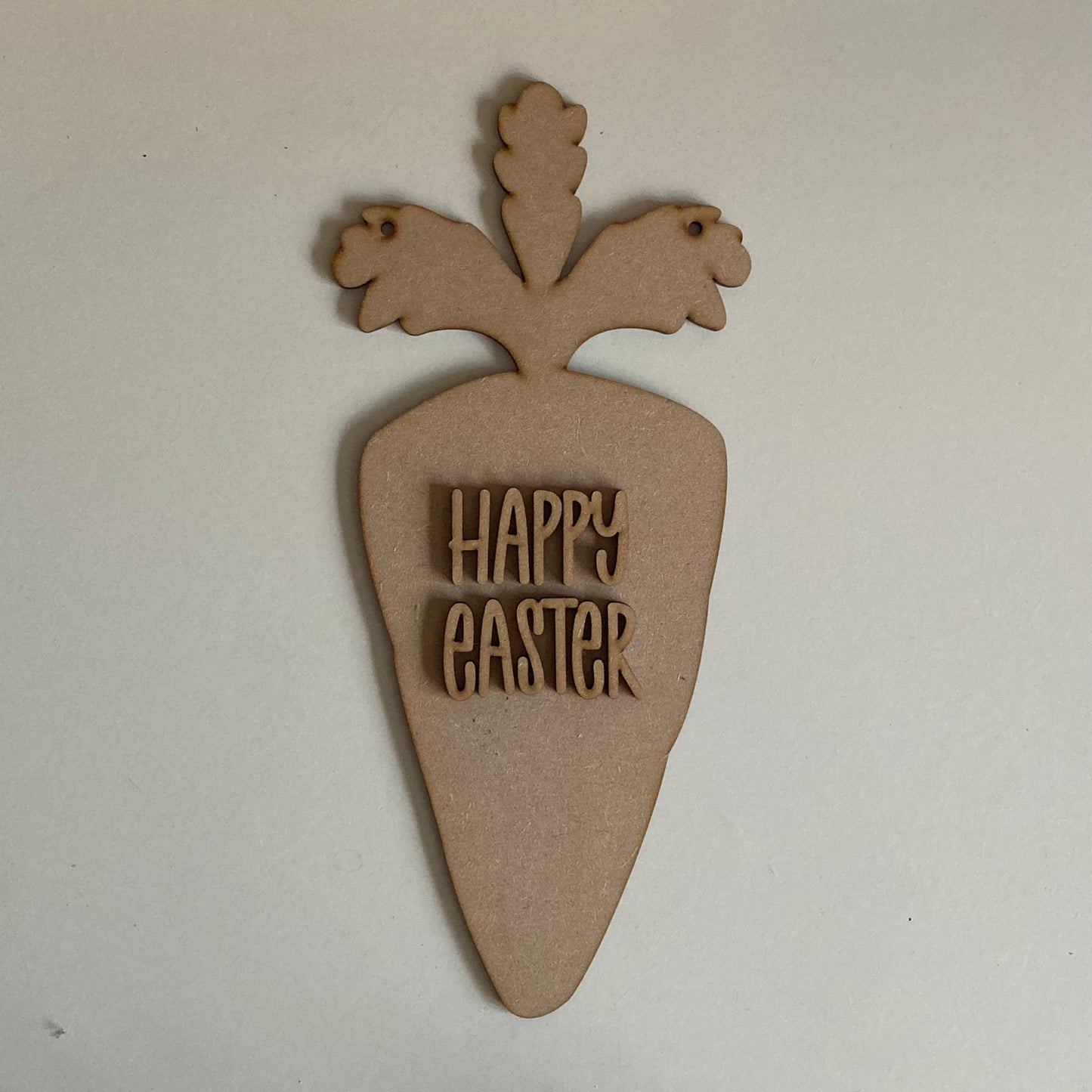 30cm Happy Easter Carrot Sign