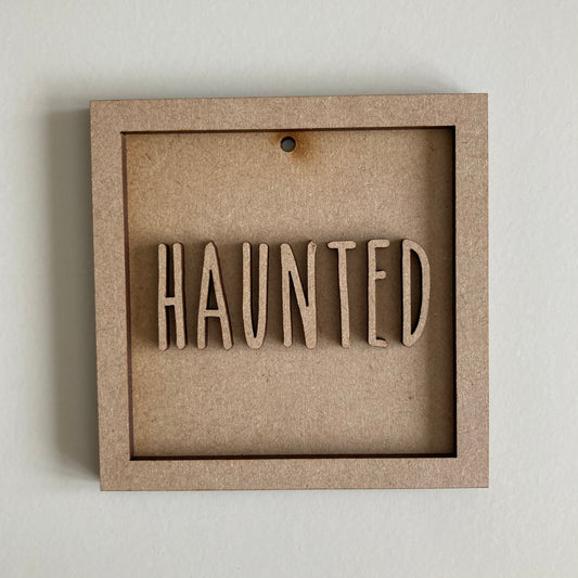 9cm Haunted Mini Frame