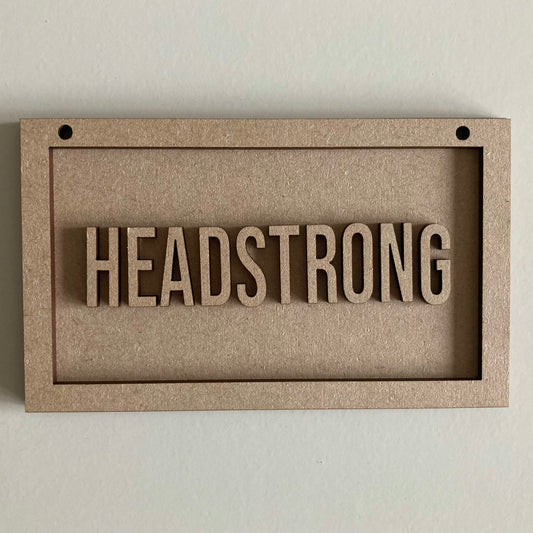 13cm Headstrong Mini Frame