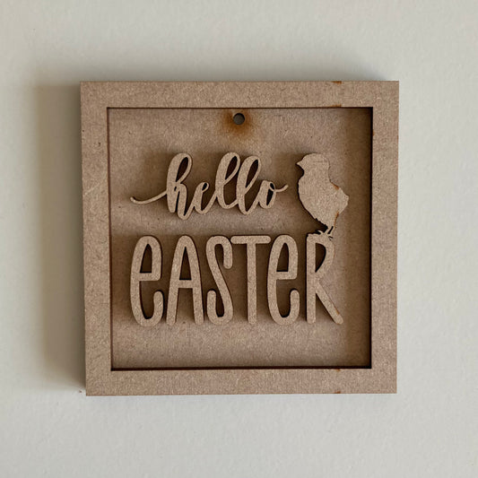 9cm Hello Easter Mini Frame