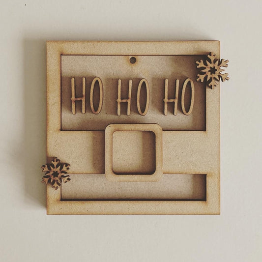 9cm Ho Ho Ho Mini Frame