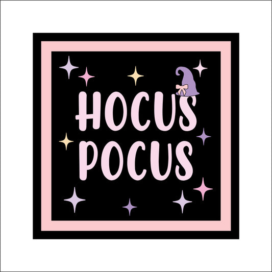 19cm Hocus Pocus Sign