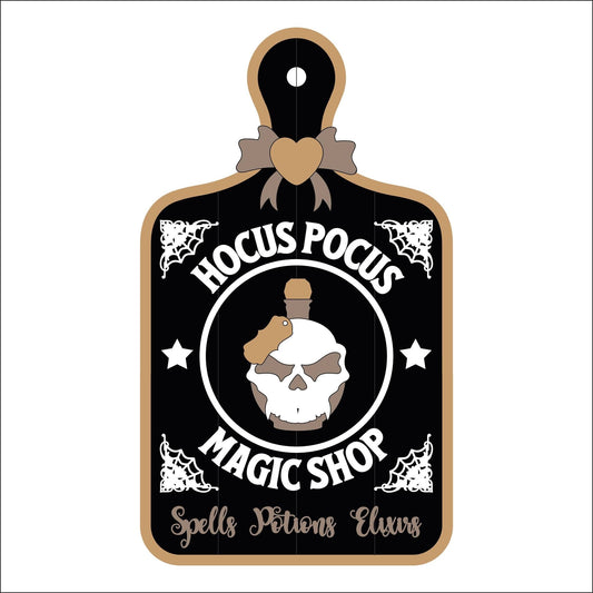 30cm Hocus Pocus Magic Shop Chopping Board