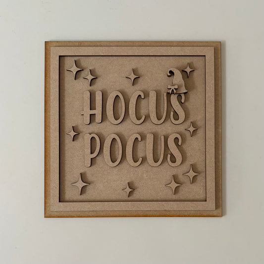 19cm Hocus Pocus Sign