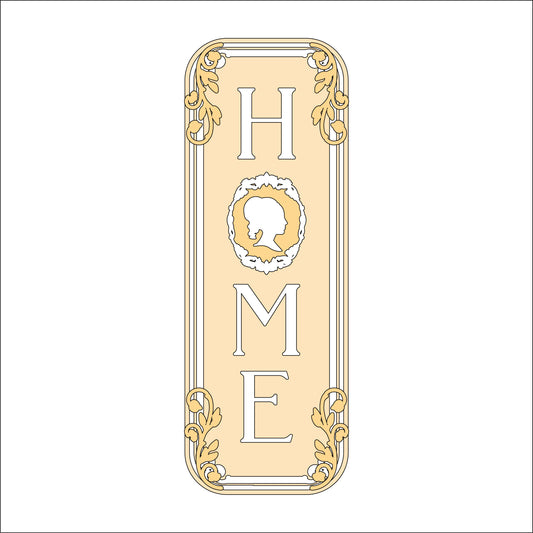 30cm Home Cameo Sign