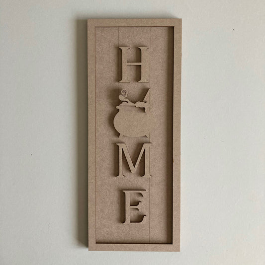 30cm Home - Cauldron Sign