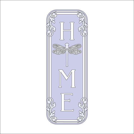 30cm Home Dragonfly Sign