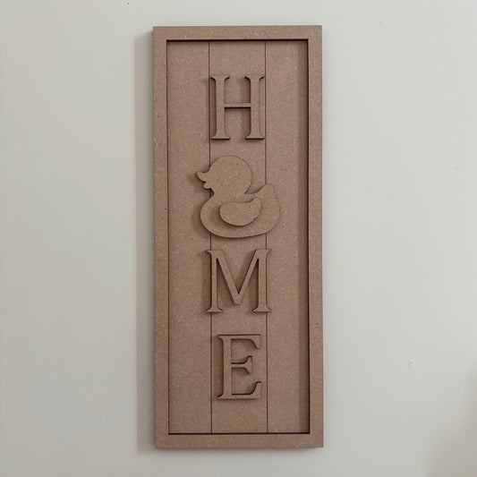 30cm Home - Duck Sign