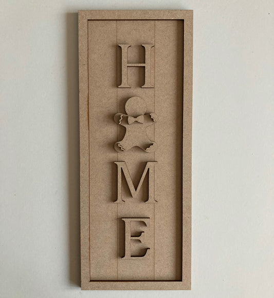 30cm Home - Gingerbread Man Sign